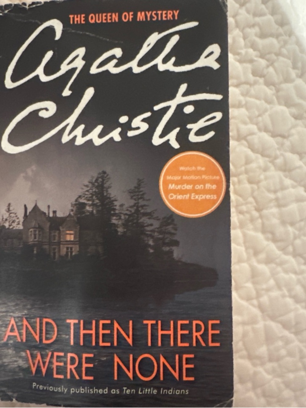 And Then There Were None Paperback - Black and Orange